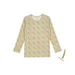 The Printed Long Sleeve Tee - Meadow - Sleeve, Textile, Long-sleeved T-shirt, Pattern, Motif | Everetts Place
