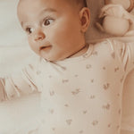Lovely Littles The Printed Pixie Bonnet - Berry Blue - 