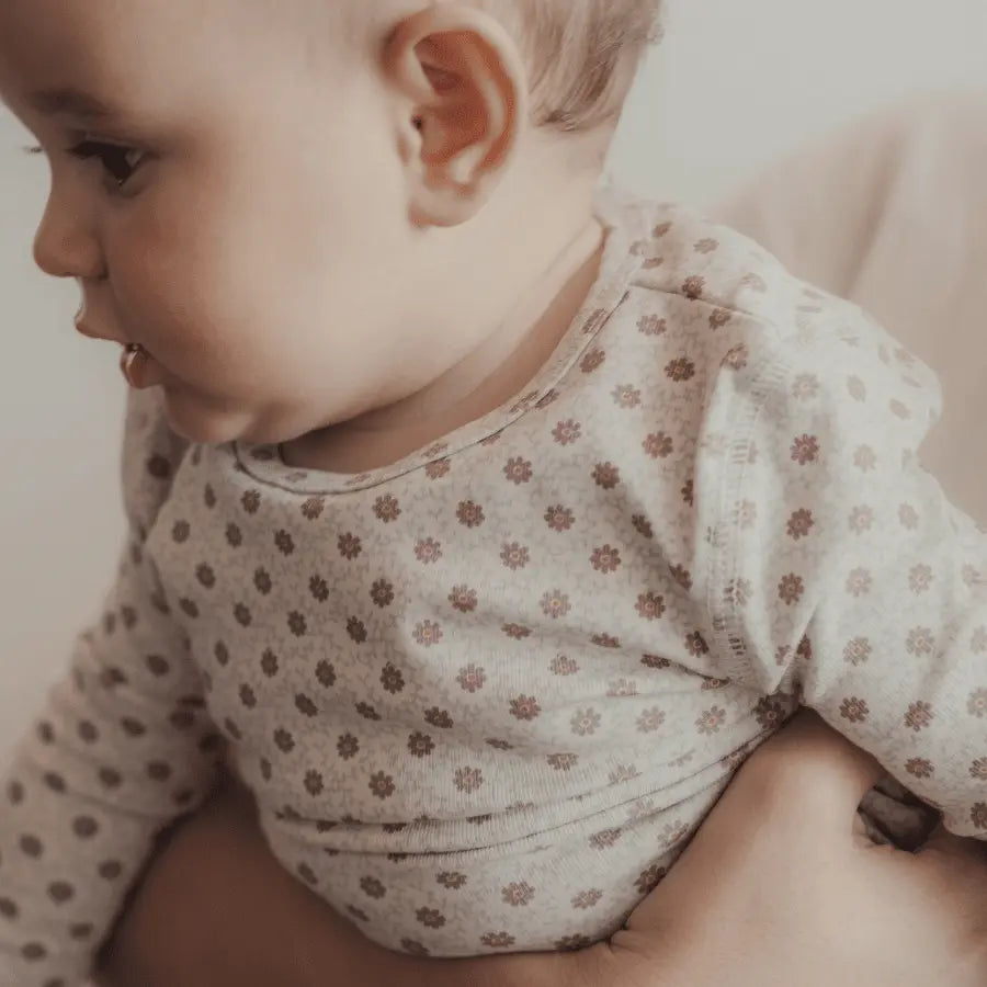 Lovely Littles The Printed Pixie Bonnet - Emma Mauve - 