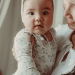 Lovely Littles The Printed Pixie Bonnet - Hydrangea Pink - 