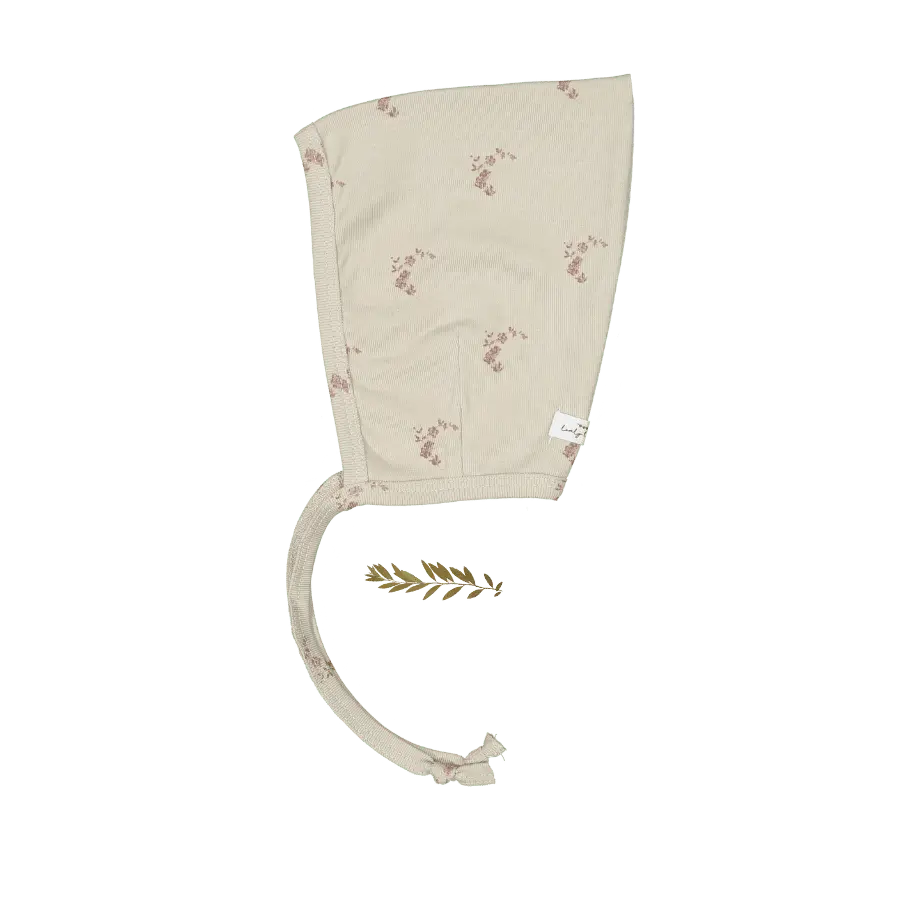 Lovely Littles The Printed Pixie Bonnet - Nola Pink - 