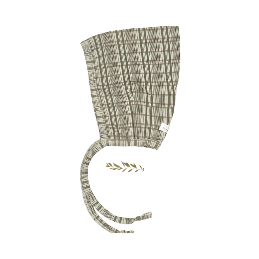 Lovely Littles The Printed Pixie Bonnet - Plaid - 