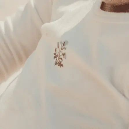 Lovely Littles The Printed Pixie Bonnet - Zara Embroider Blue - 