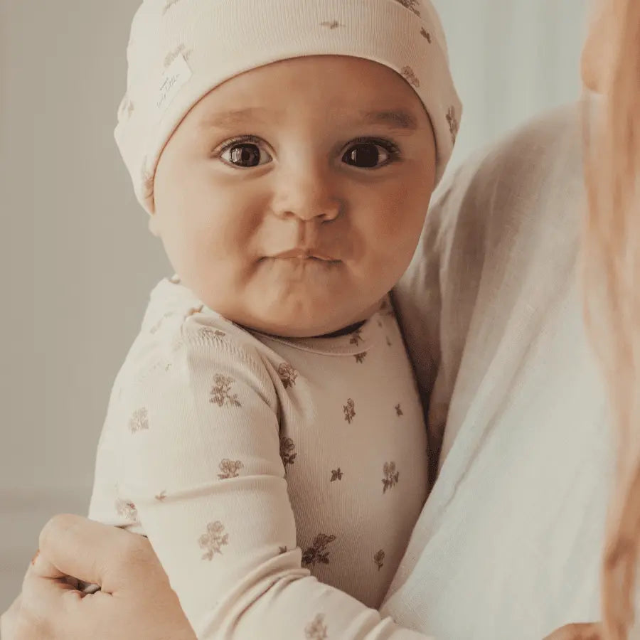 Lovely Littles The Printed Romper - Azelea - 