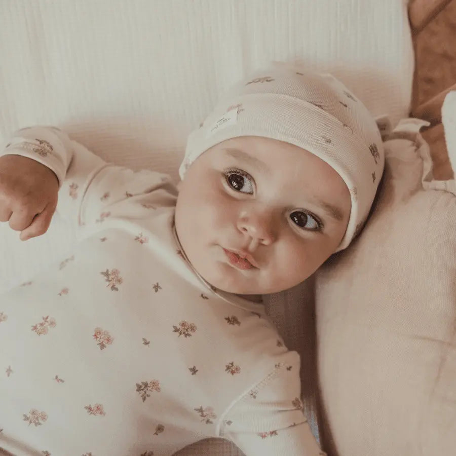 Lovely Littles The Printed Romper - Azelea - 