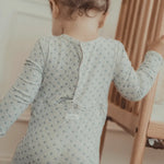 Lovely Littles The Printed Romper - Emma Blue - 