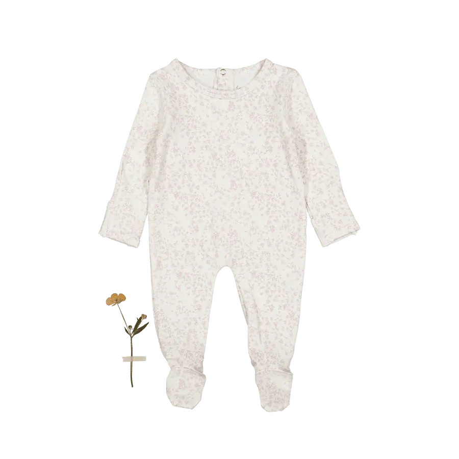 Lovely Littles The Printed Romper - Flutter Pink - 