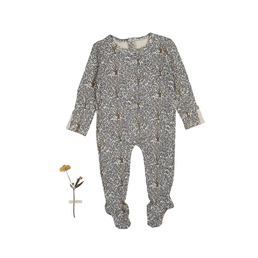 Lovely Littles The Printed Romper - Forest - 