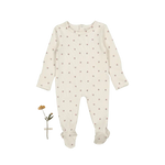 Lovely Littles The Printed Romper - Mini Stitch Red - 