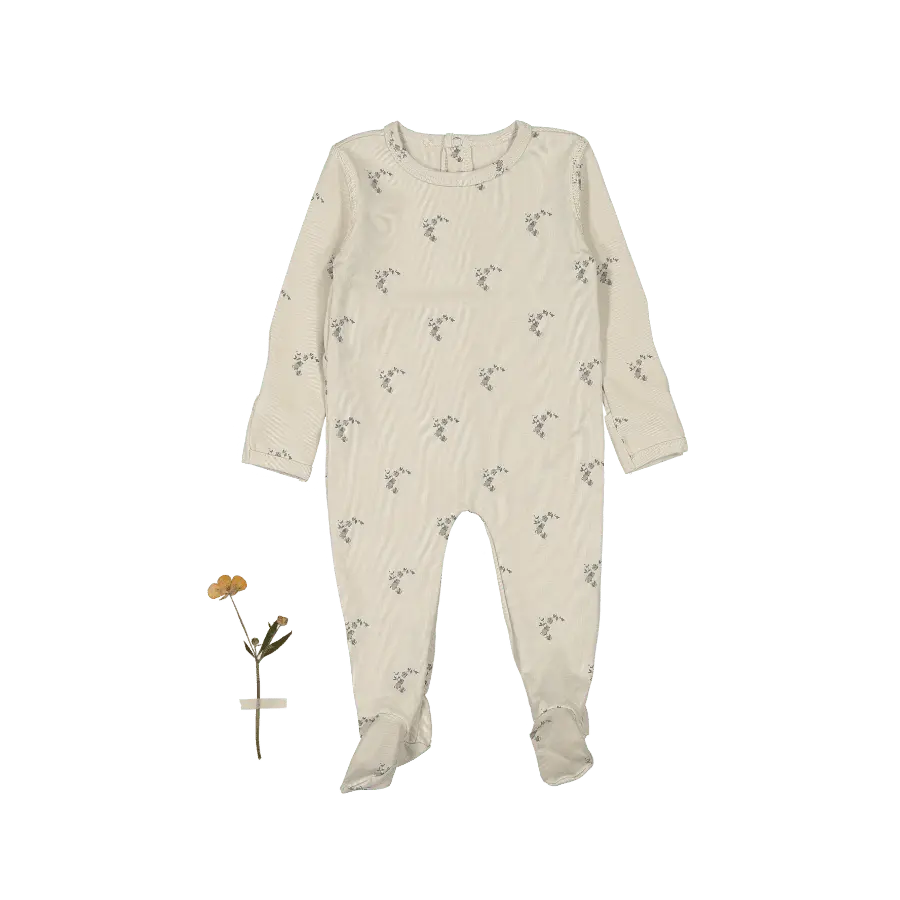 Lovely Littles The Printed Romper - Nola Blue - 