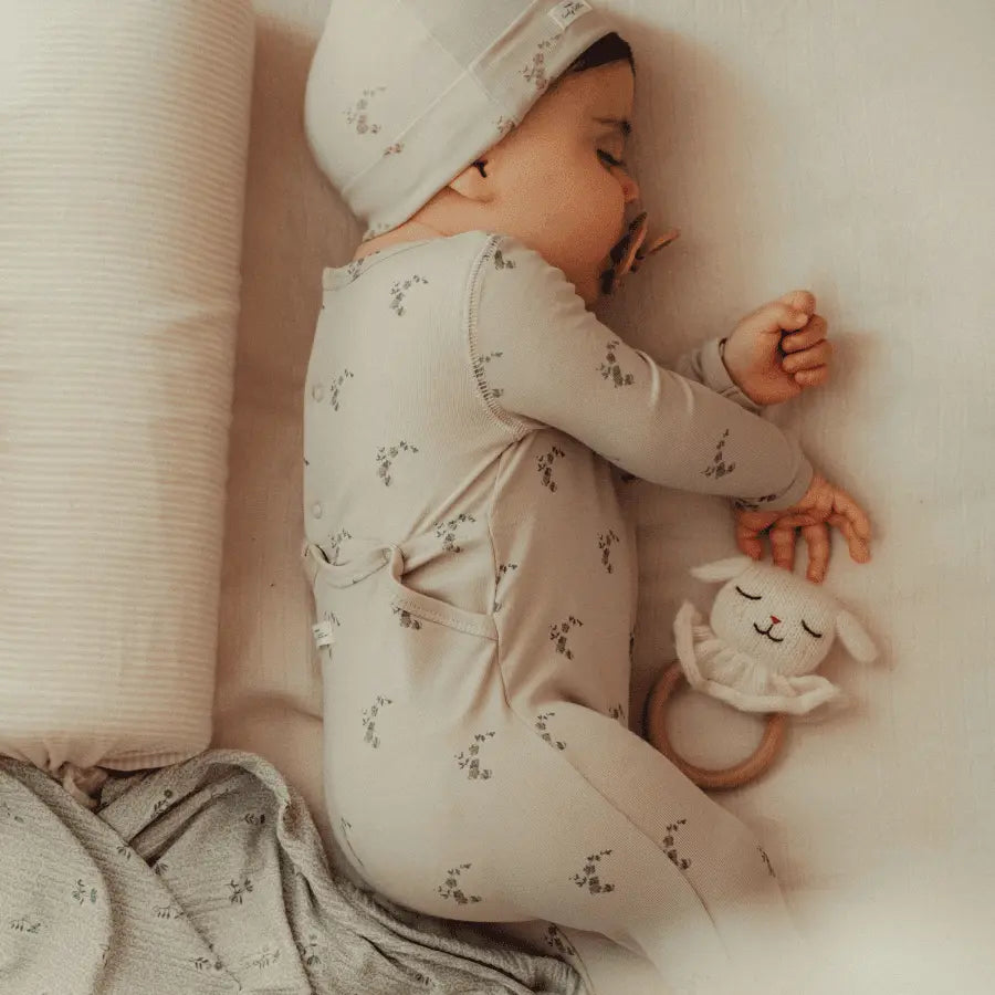 Lovely Littles The Printed Romper - Nola Blue - 