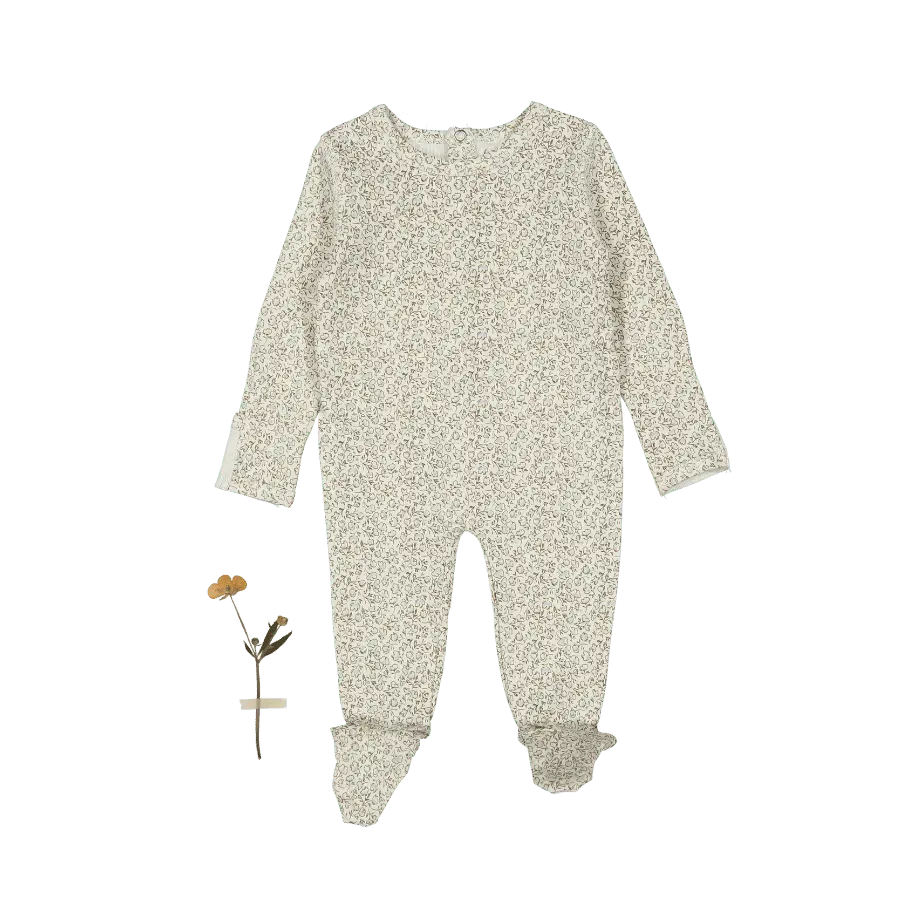 Lovely Littles The Printed Romper - Paige Blue - 