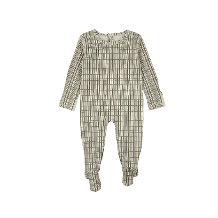Lovely Littles The Printed Romper - Plaid - 