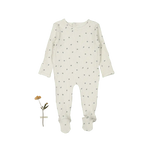 The Printed Romper - Rosa Blue - Baby & Toddler Clothing, Button, Pattern, Polka dot, One-piece garment | Everetts Place