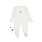The Printed Romper - Zara Embroider Blue - Baby & Toddler Clothing, Infant bodysuit, Clothing | Everetts Place