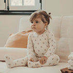The Printed Romper - Zara Pink - Sleeve, Baby & Toddler Clothing, Child, Textile, Nightwear | Everetts Place