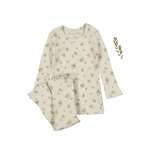 The Printed Set - Cottage - Nightwear, Long-sleeved T-shirt, Pattern, Pajamas, Clothing | Everetts Place