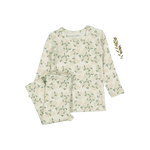 The Printed Set - Hydrangea Pink - Nightwear, Pattern, Long-sleeved T-shirt, Top | Everetts Place