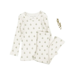 The Printed Set - Zara Pink - Sleeve, White, Nightwear, Pajamas, Long-sleeved T-shirt | Everetts Place