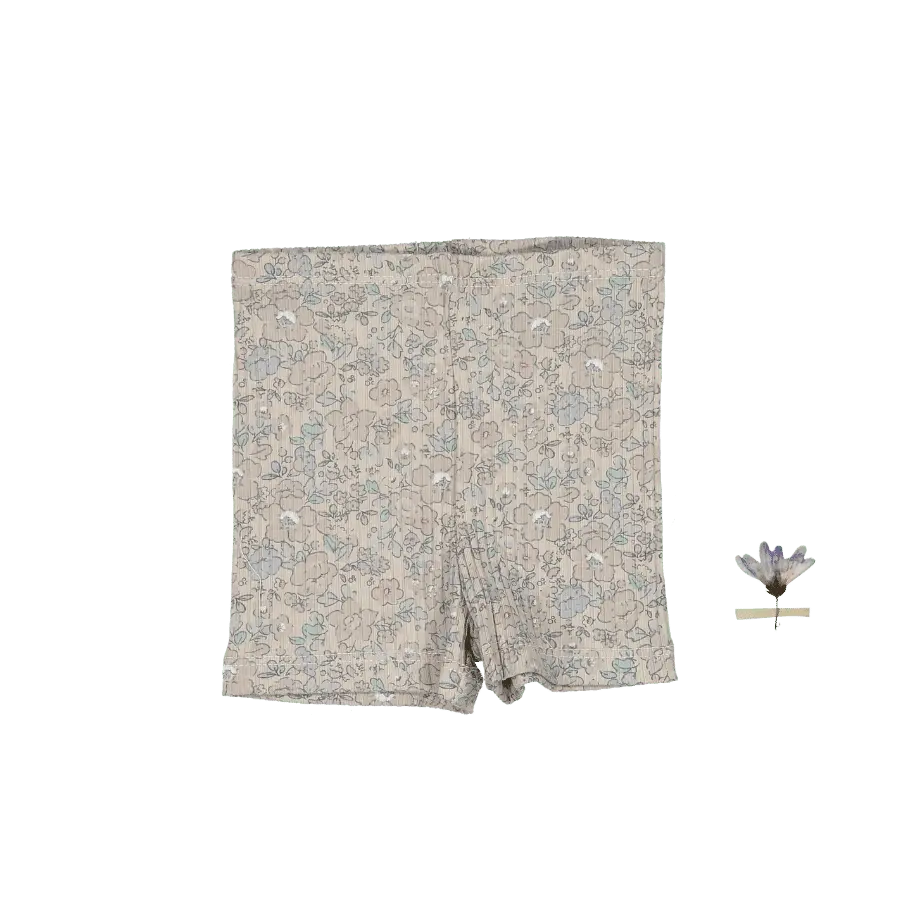 The Printed Short - Elise Ribbed - Grey, Trunks, Baby & Toddler Clothing, Boardshorts, Bermuda shorts | Everetts Place