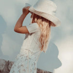 Lovely Littles The Printed Short - Mist Stripe - 