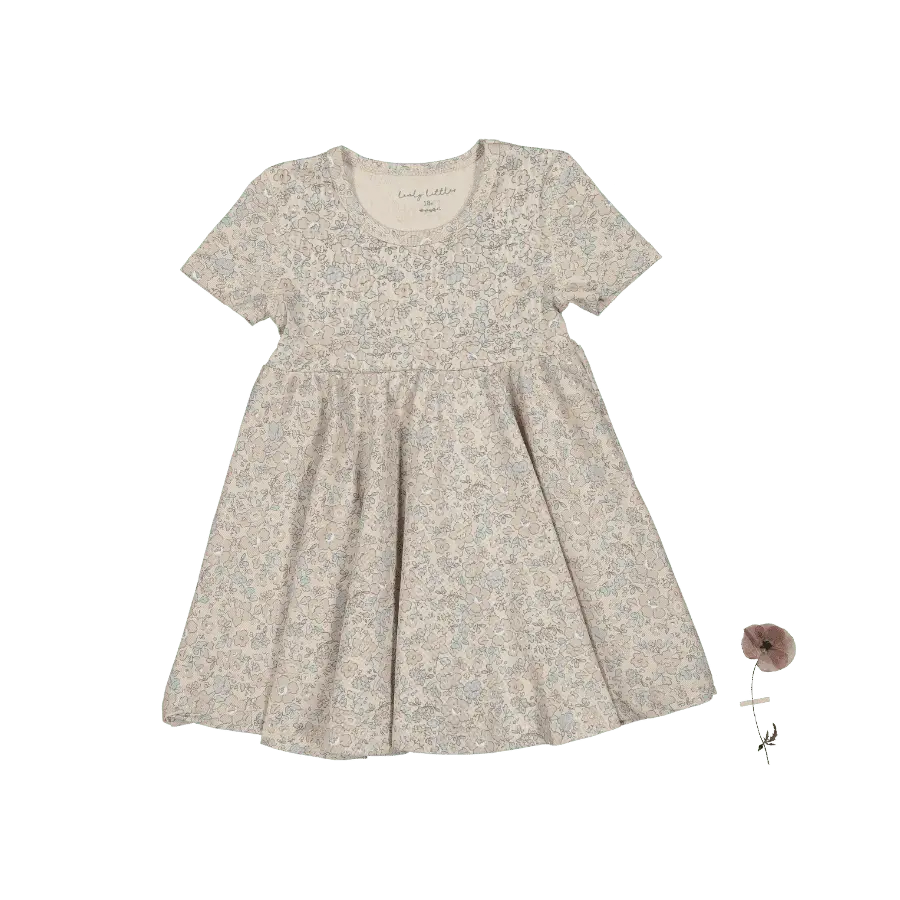 The Printed Short Sleeve Dress - Elise - Sleeve, One-piece garment, Day Dress, Dress, Baby & Toddler Clothing | Everetts Place