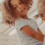 Lovely Littles The Printed Short Sleeve Dress - Starfish - 