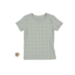 The Printed Short Sleeve Tee - Anchor - Sleeve, White, Textile, Active Shirt, Top | Everetts Place