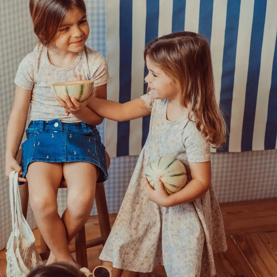 Lovely Littles The Printed Short Sleeve Tee - Chloe - 