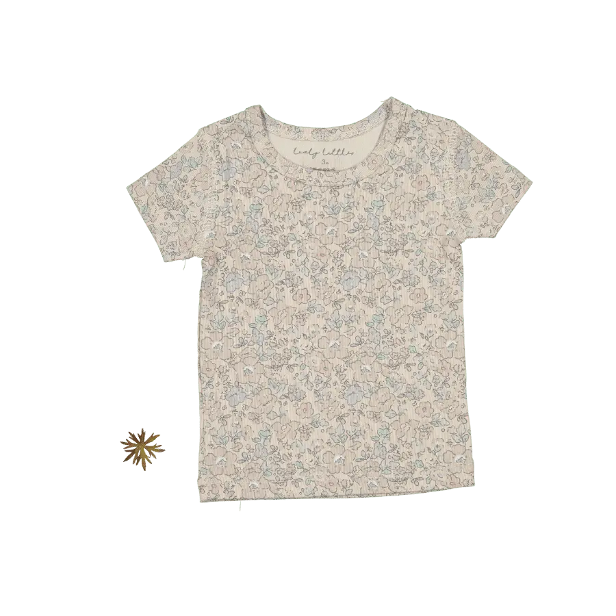 The Printed Short Sleeve Tee - Elise - Sleeve, White, Textile, Active Shirt, Baby & Toddler Clothing | Everetts Place