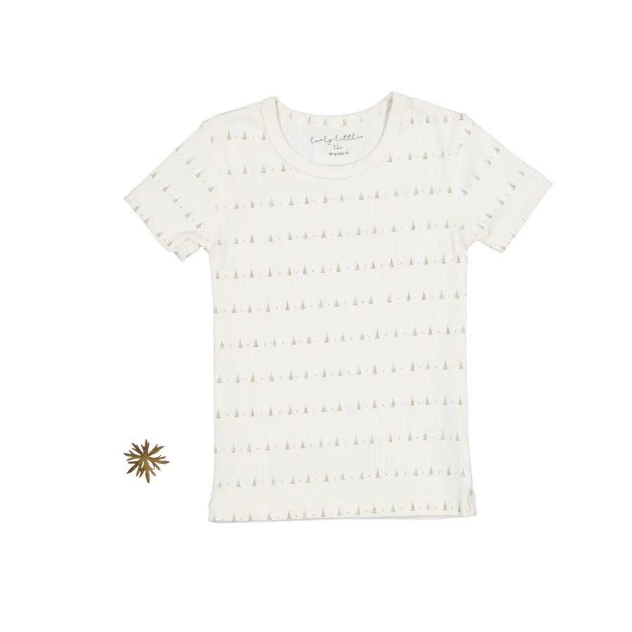 Lovely Littles The Printed Short Sleeve Tee - Mini Sailboat - 