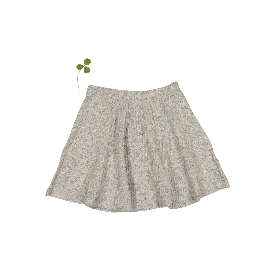 The Printed Skirt - Elise Ribbed - A-line, Skort, Tennis Skirt, Pattern, Miniskirt | Everetts Place