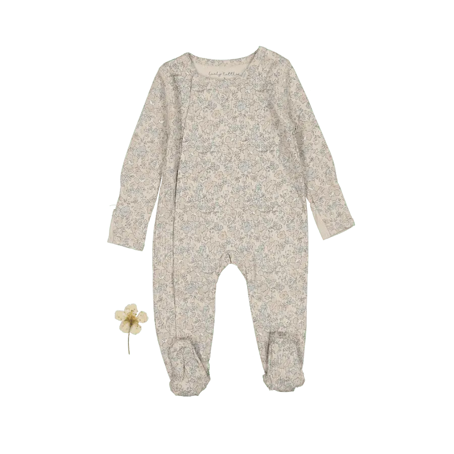 Lovely Littles The Printed Snap Romper - Elise - 