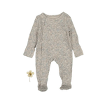 Lovely Littles The Printed Snap Romper - Elise Ribbed - 