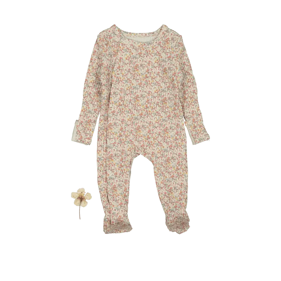 The Printed Snap Romper - Mist Floral - Sleeve, Baby & Toddler Clothing, One-piece garment, Child, Pattern | Everetts Place
