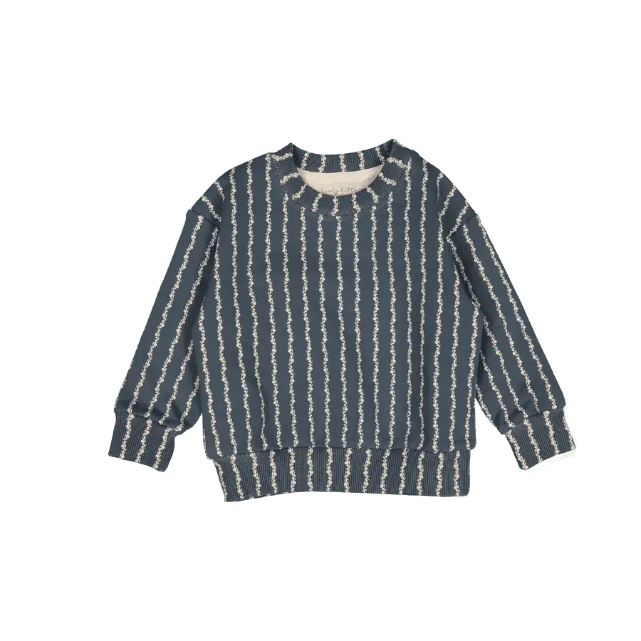 The Printed Sweatshirt - Linear Stem - Sleeve, Fashion, Textile, Woolen, Wool | Everetts Place