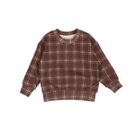 The Printed Sweatshirt - Rustic Check - Sleeve, Plaid, Tartan, Sweater, Design | Everetts Place