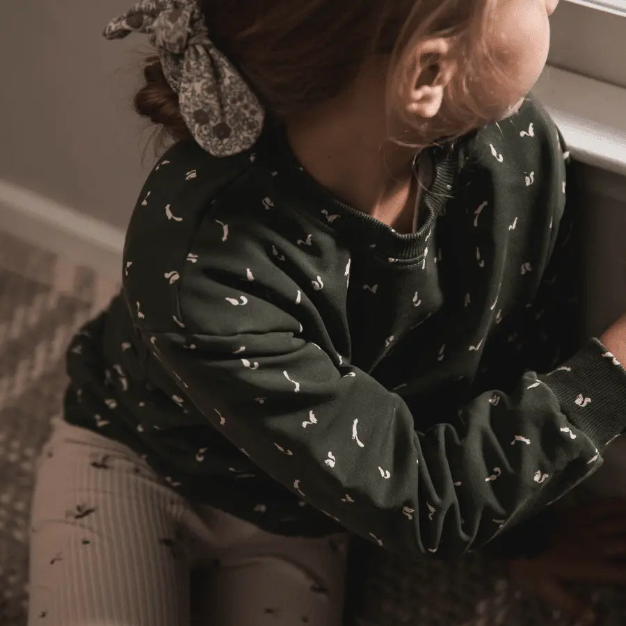 Lovely Littles The Printed Sweatshirt - Squirrel - 