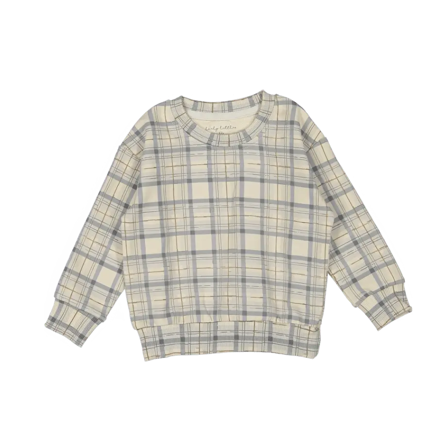 The Printed Sweatshirt - Tartan - Sleeve, Plaid, Tartan, Long-sleeved T-shirt, Design | Everetts Place