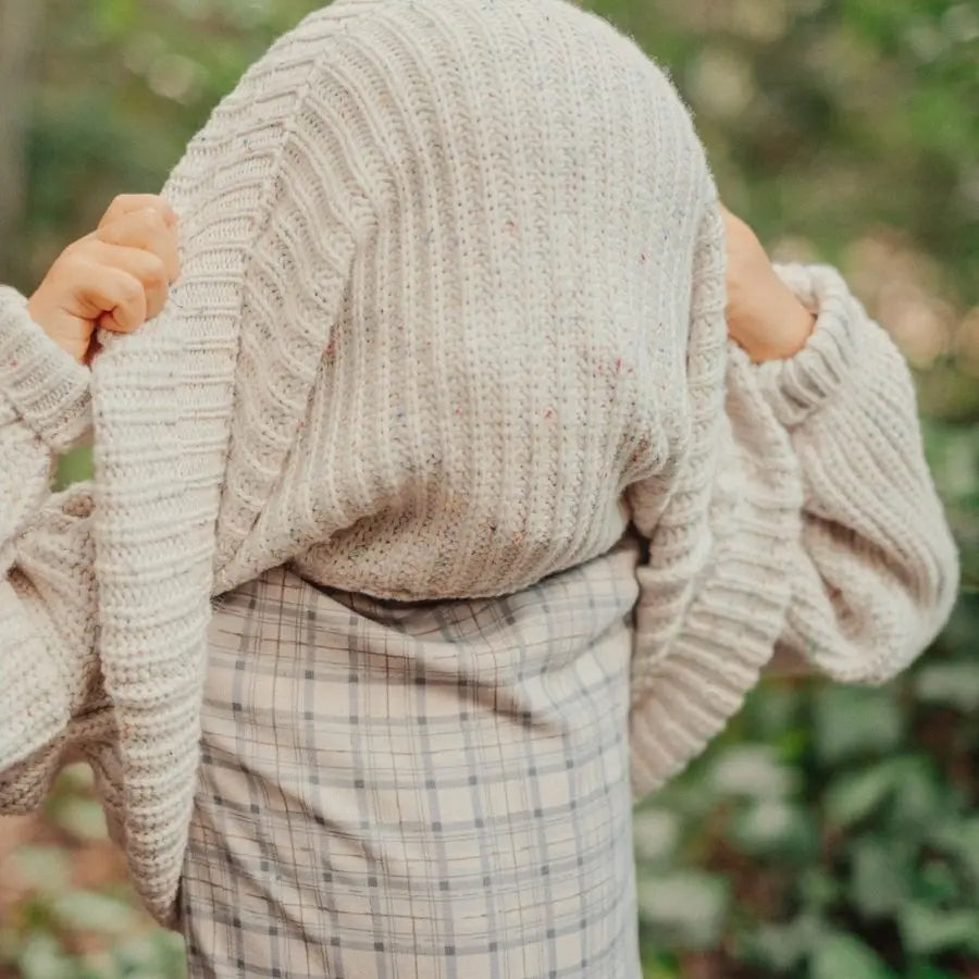 Lovely Littles The Printed Sweatshirt - Tartan - 