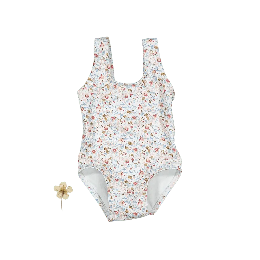 The Printed Swimsuit - Evelyn - Baby & Toddler Clothing, Textile, Leotard, One-piece swimsuit, Maillot | Everetts Place