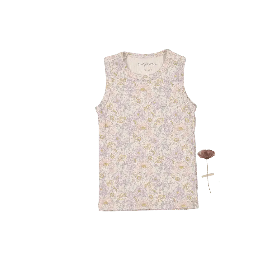 The Printed Tank - Chloe - Sleeveless shirt, Undershirt, Active Tank, Vest, Pattern | Everetts Place