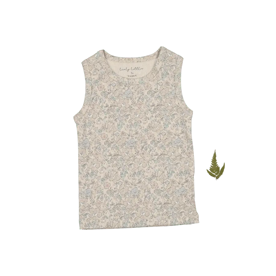 The Printed Tank - Elise - Sleeveless shirt, Undershirt, Textile, Active Tank, Active Shirt | Everetts Place