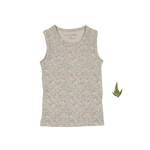 The Printed Tank - Elise Ribbed - Sleeveless shirt, Undershirt, Textile, Active Tank, Vest | Everetts Place