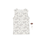 The Printed Tank - Mintberry - White, Sleeveless shirt, Textile, Undershirt, Active Tank | Everetts Place