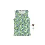 The Printed Tank - Pansy - Sleeveless shirt, Textile, Undershirt, Active Tank, Fashion design | Everetts Place