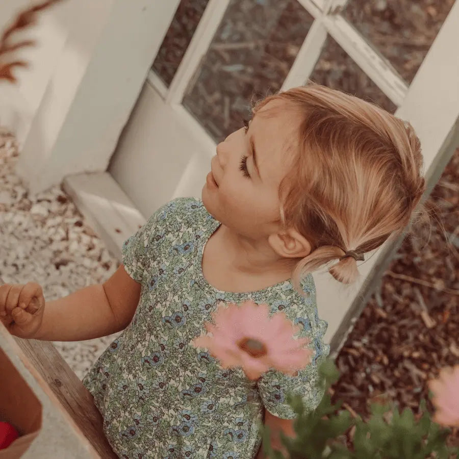 Lovely Littles The Printed Tank - Pansy - 