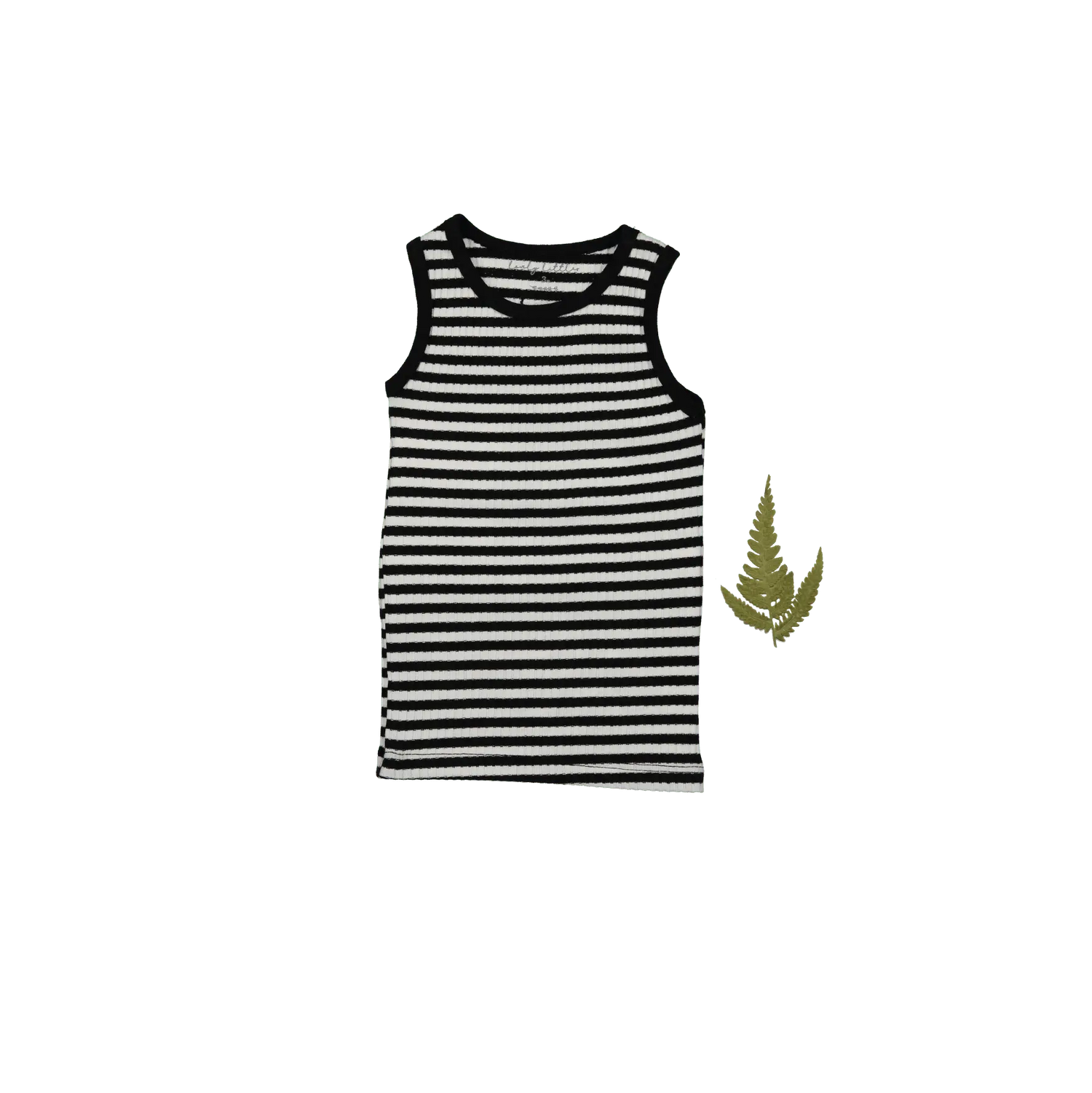 The Printed Tank- Stripe - Sleeveless shirt, Undershirt, White, Textile, Active Tank | Everetts Place
