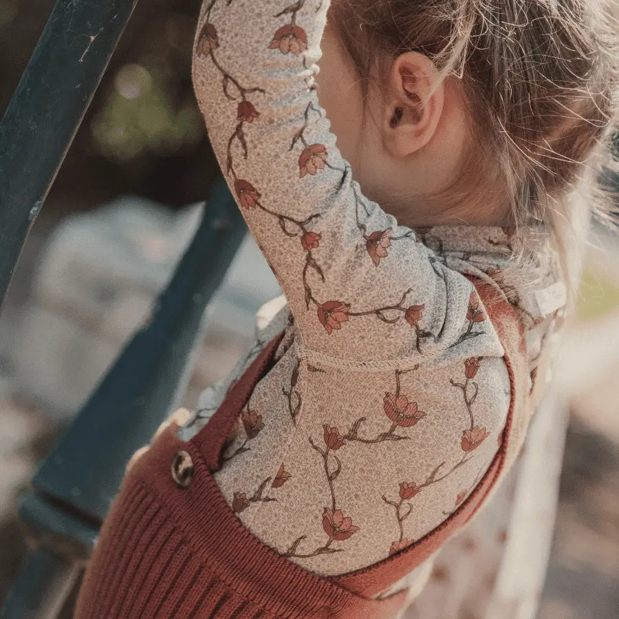 Lovely Littles The Printed Tutleneck - Iris - 