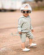 Little Love Bug Co. Quinns Sneakers with Decorative Pull Tabs for Fashion-Forward Women - Apparel & Accessories > Shoes > Baby & Toddler Shoes > Baby & Toddler Sneakers Sneaker